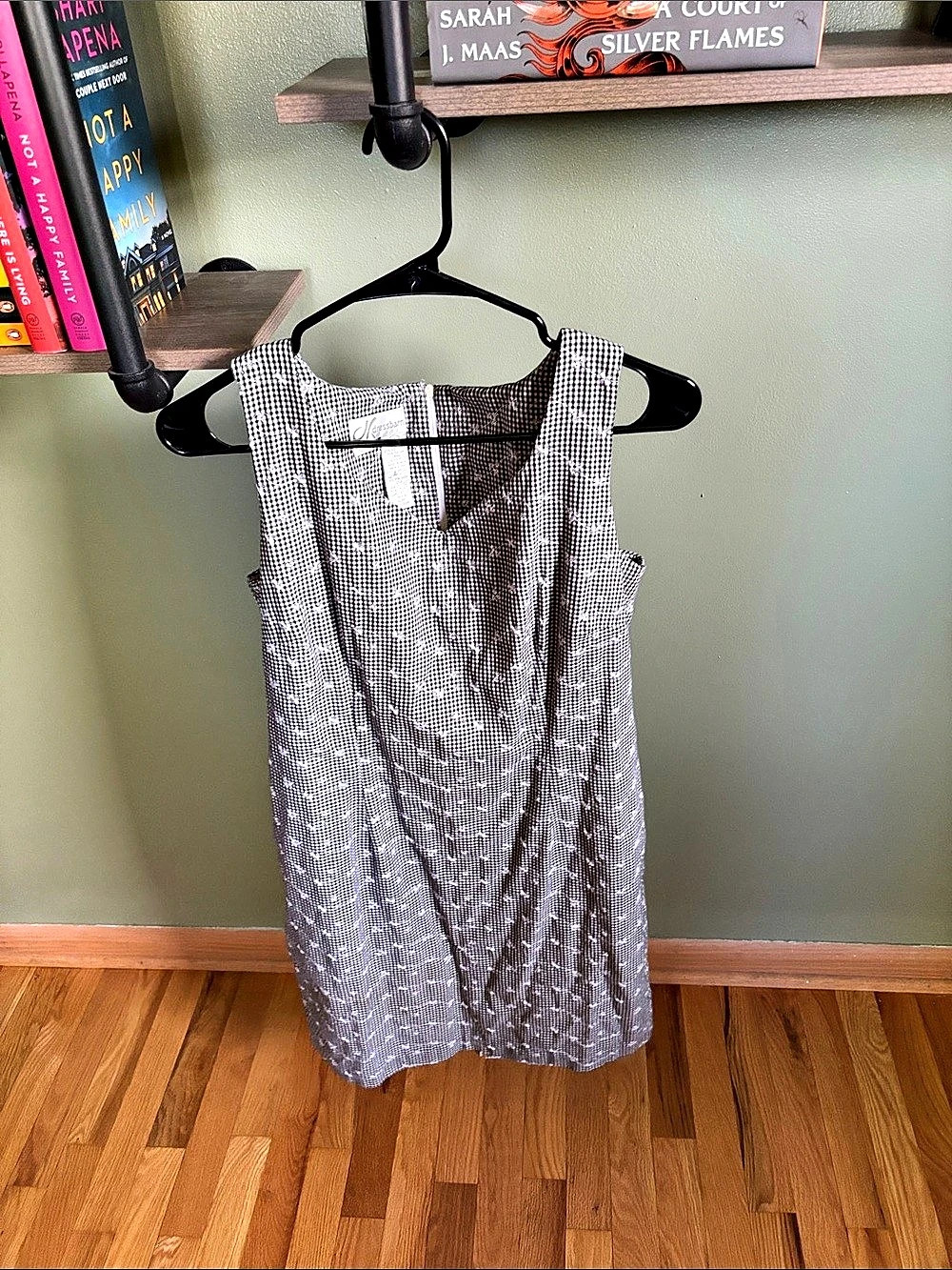 dressbarn Gingham Mini Dress